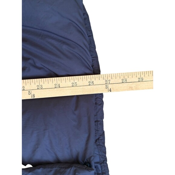 Uniqlo Ultra Light Down Packable Puffer Coat Men's Medium Navy Blue Lightweight - Picture 7 of 14